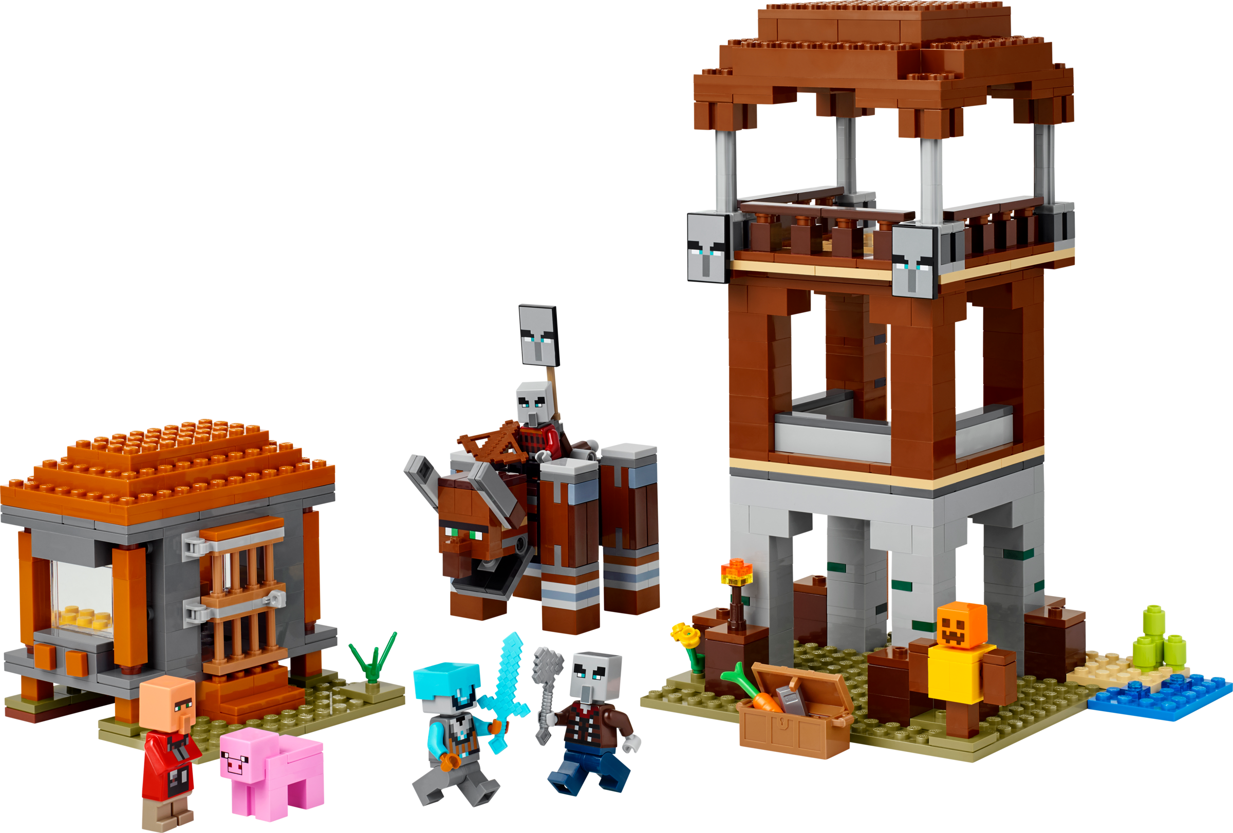 LEGO El Puesto de Avanzada de los Saqueadores y el Devastador (21278)