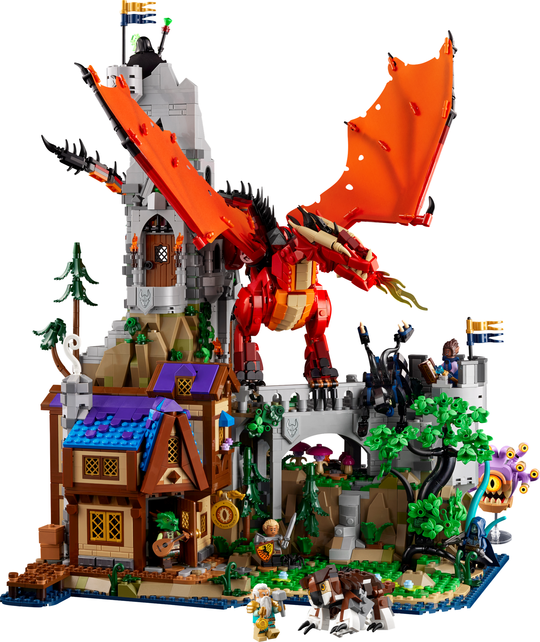 LEGO Dungeons & Dragons: Aventura del Dragón Rojo (21348)