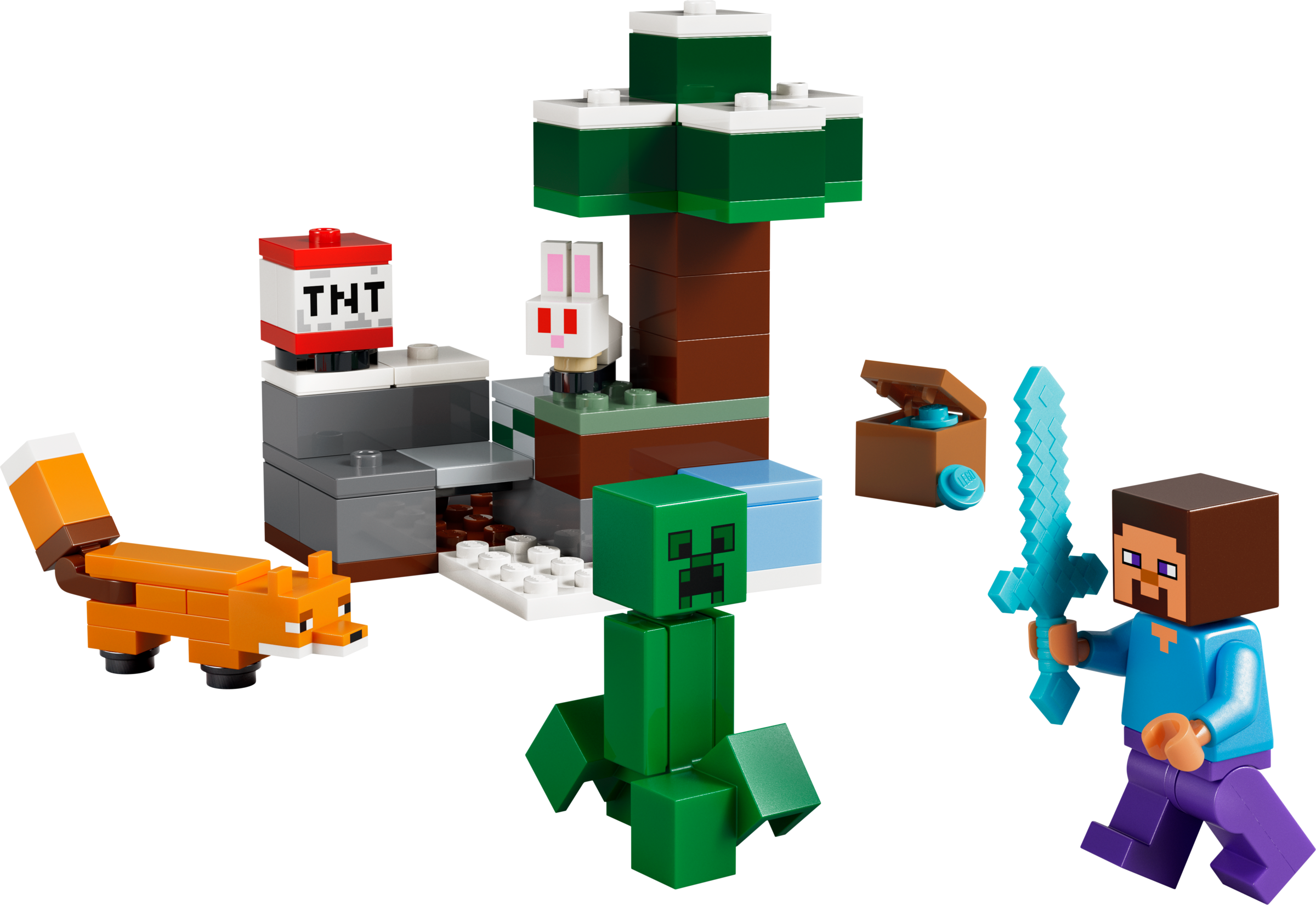 LEGO La Aventura de Steve en la Taiga (21583)