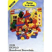 LEGO Build N' Play Fire Theme (2220)