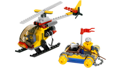 LEGO Helicopter and Raft (2230)