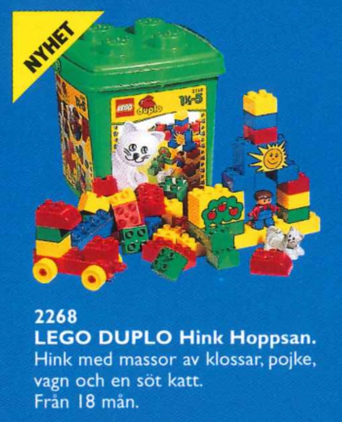 LEGO Katie Cat Bucket (2268)