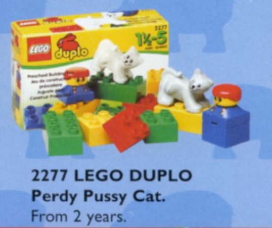LEGO Boy with Cat (2277)