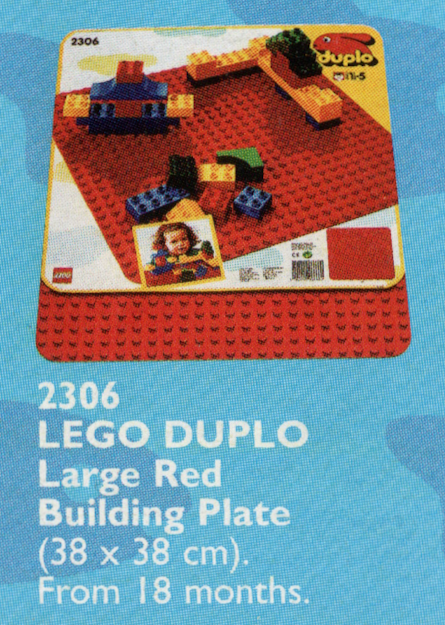 LEGO Large Building Plate (2306)