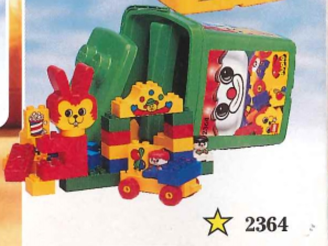 LEGO Circus Bucket Green (2364)