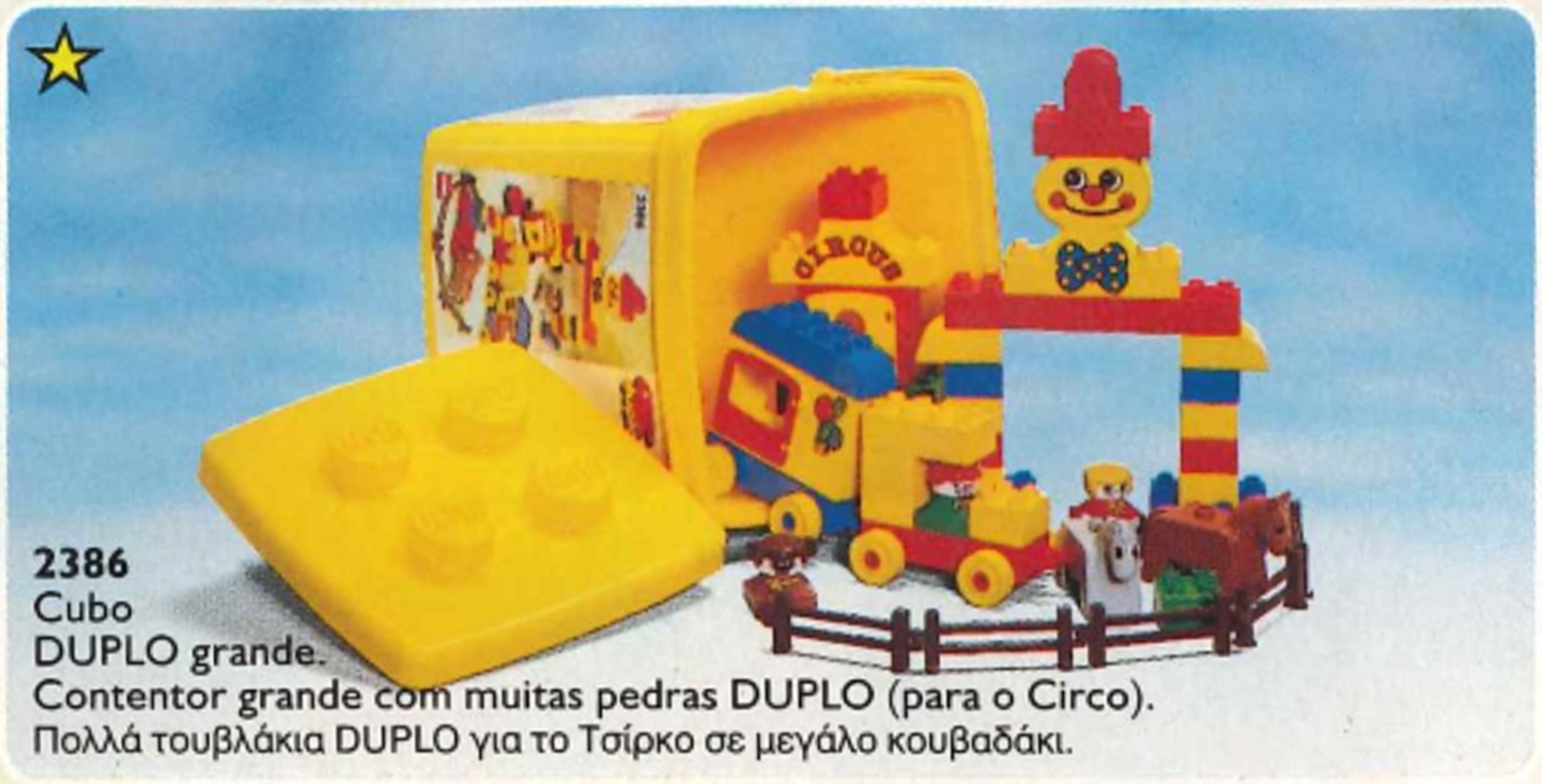 LEGO Circus Bucket (2386)