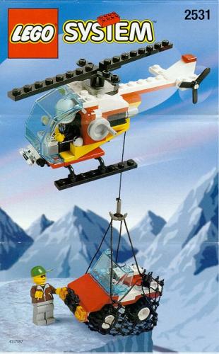 LEGO Rescue Helicopter and Jeep (2531)