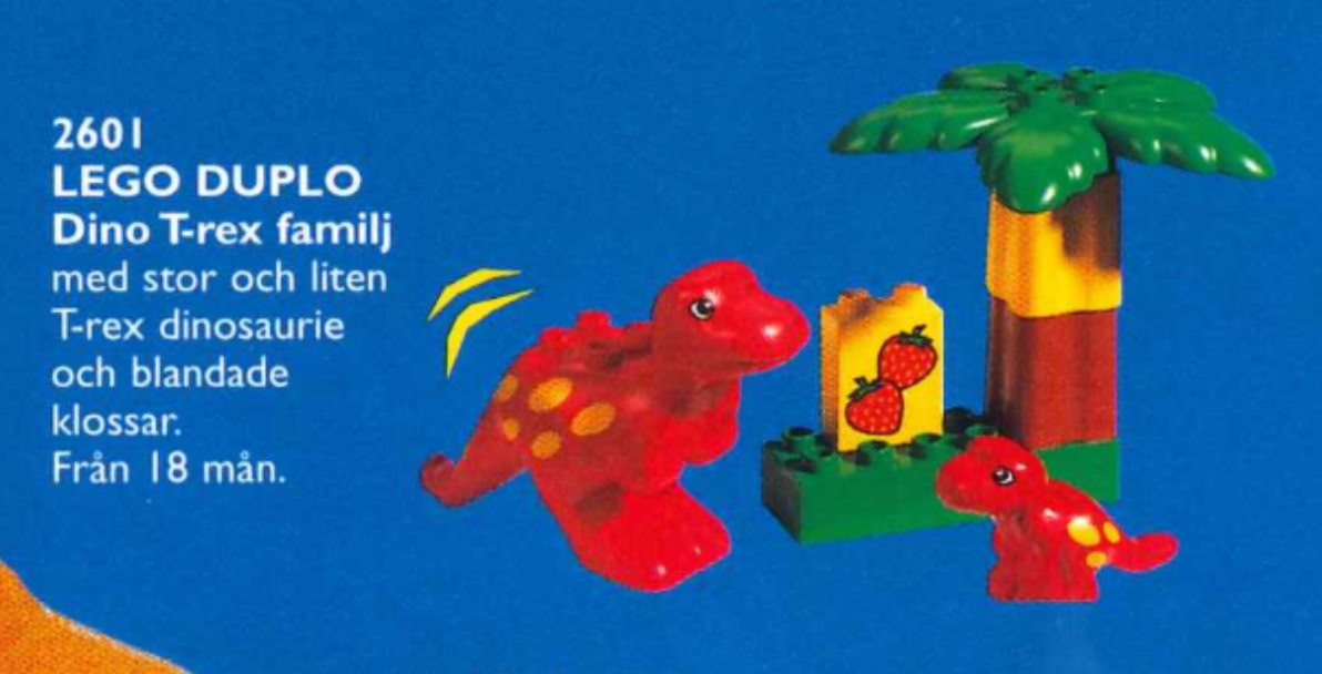 LEGO T-Rex Dinosaurs (Mother & Baby) (2601)