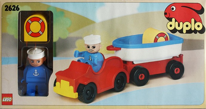 LEGO Car and Boat Vacation Trailer (2626)
