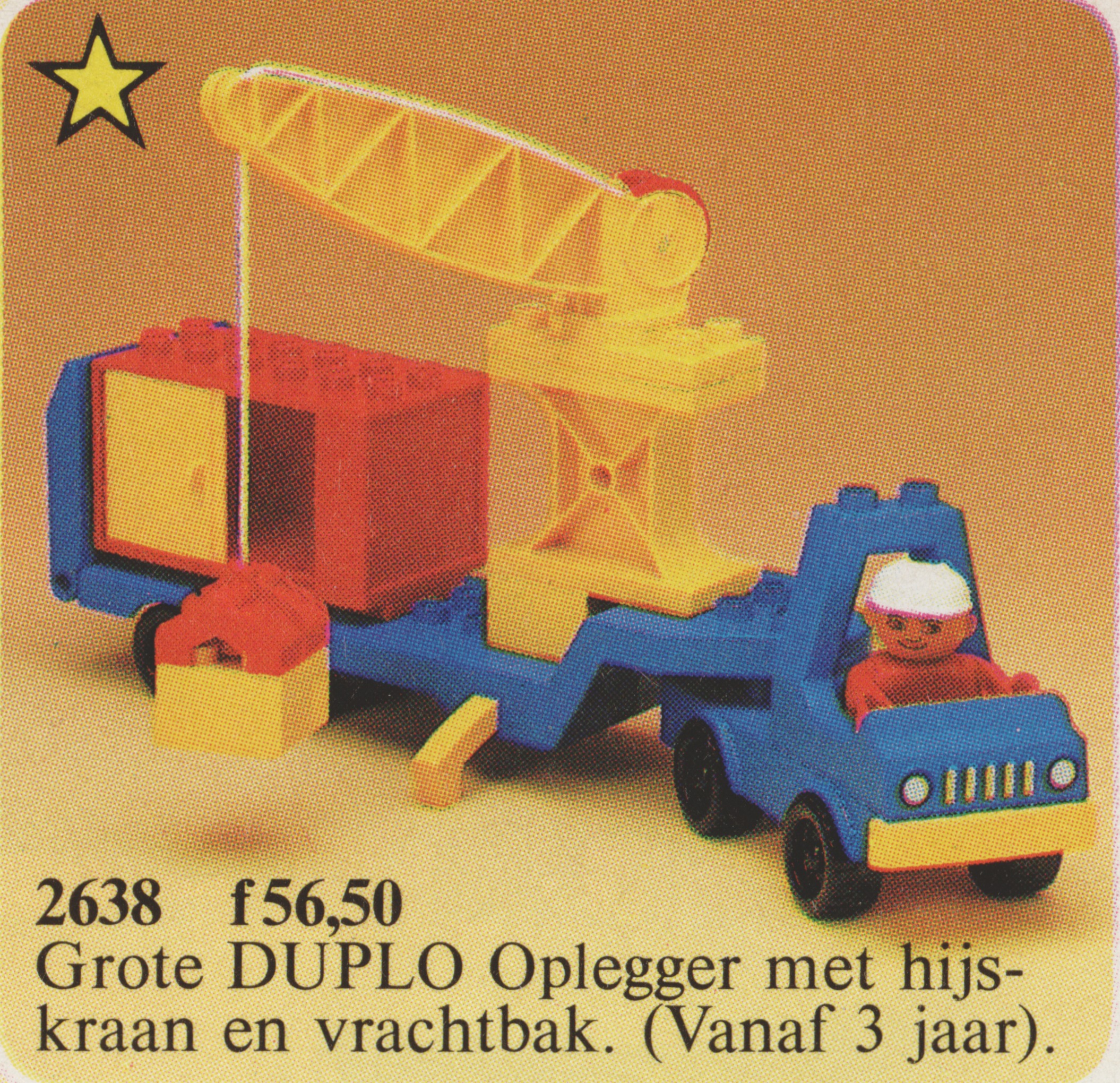 LEGO Container Truck (Truck with Crane) (2638)