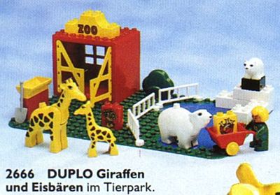 LEGO Savannah and Polar Animals (Mini Zoo) (2666)