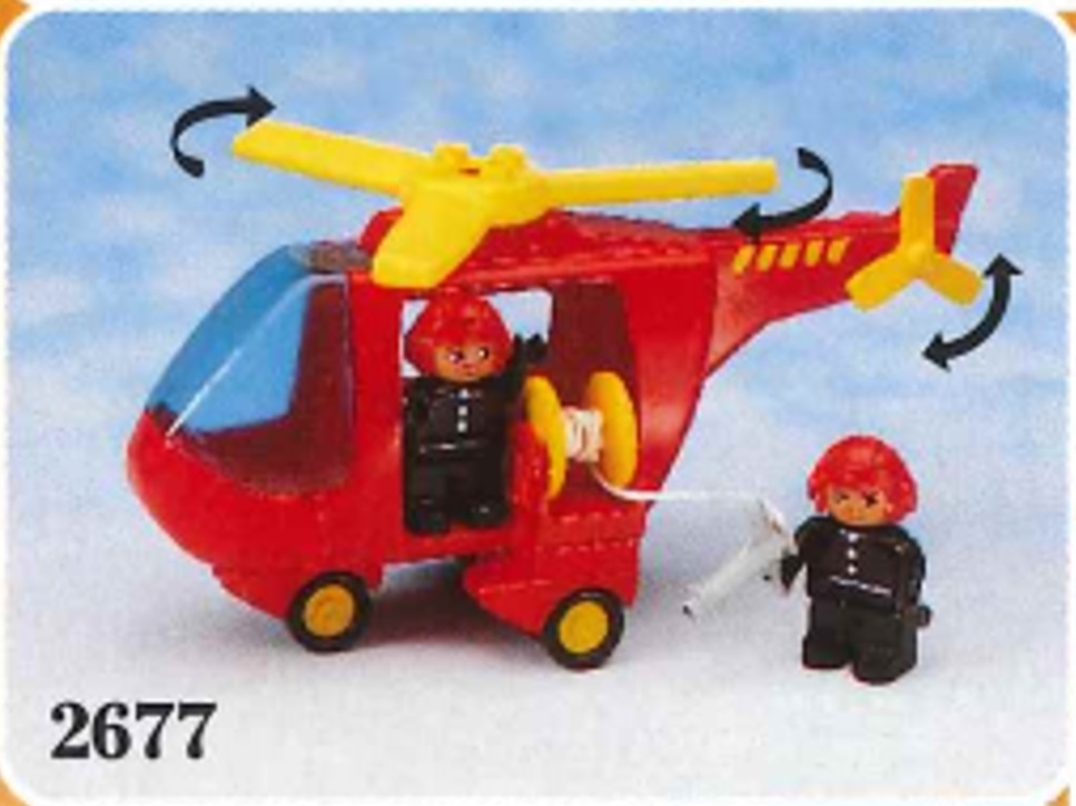 LEGO Fire Helicopter (2677)