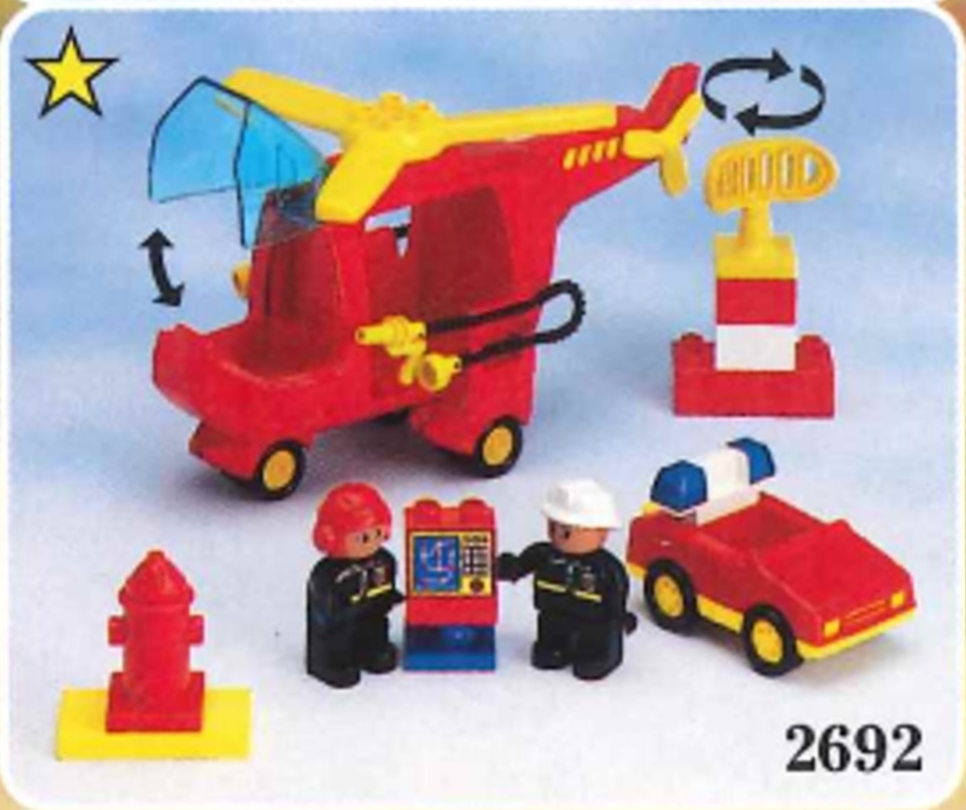 LEGO Fire Heliport (2692)