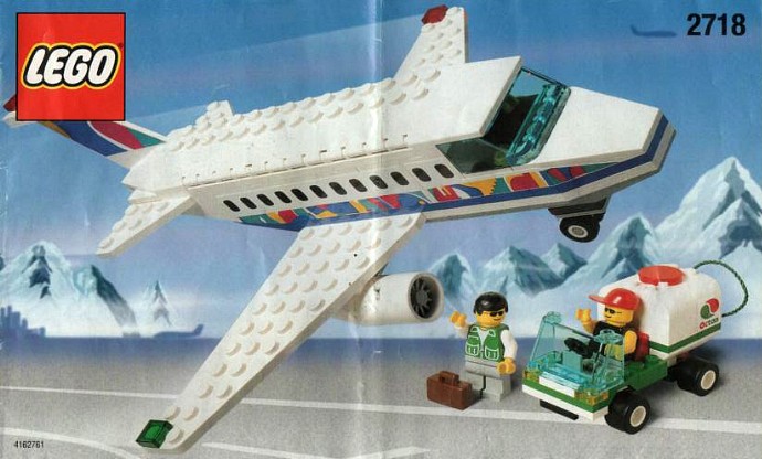 LEGO Aircraft and Ground Crew (Air 2000 Version) (2718)