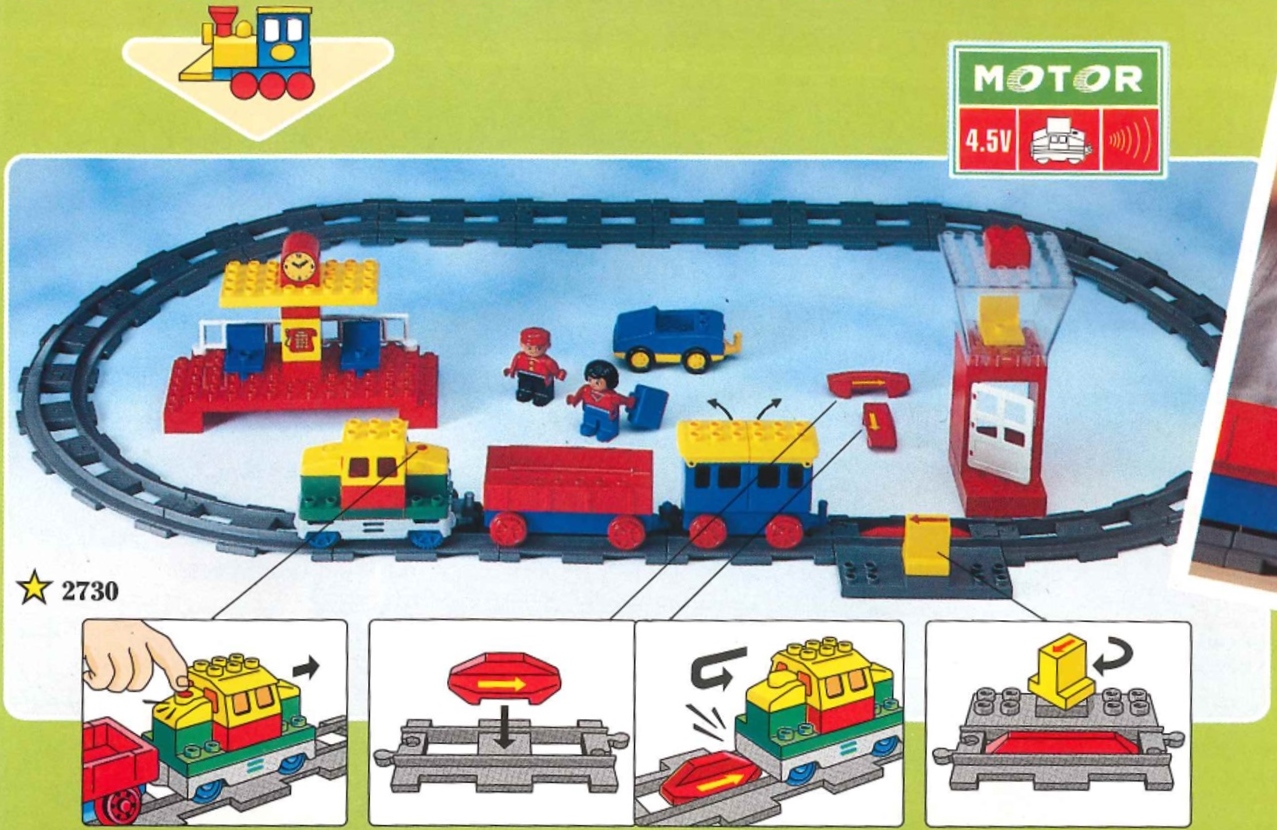LEGO Electric Play Train Set (2730)