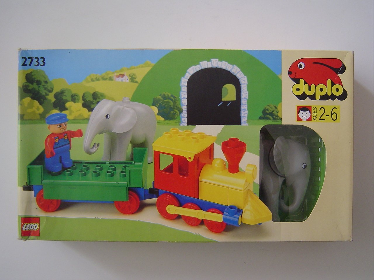 LEGO Push-Along Play Train (with Elephant) (2733)