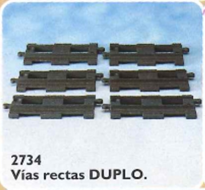 LEGO Straight Track (Straight Rails) (2734-2)