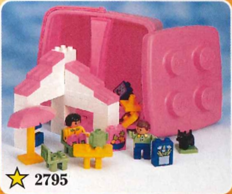 LEGO Playhouse Bucket (Vacation Cottage Bucket) (2795)
