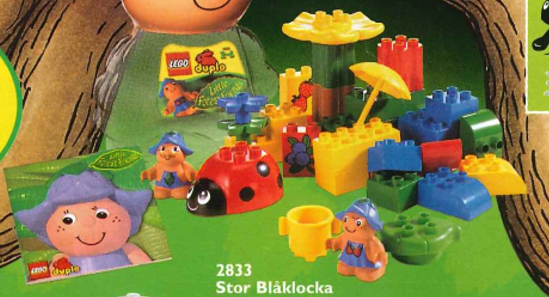 LEGO Lila, the Big Bluebell (2833)