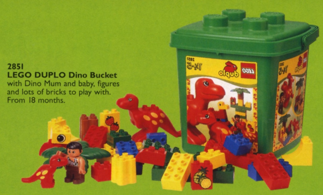 LEGO Medium Dino Bucket (2851)