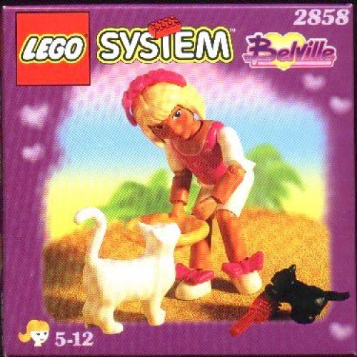 LEGO Girl with Two Cats (2858)
