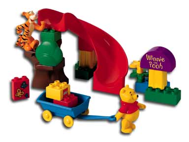 LEGO Tigger's Slippery Slide (2985)