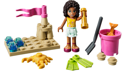 LEGO Andrea on the Beach (30100)