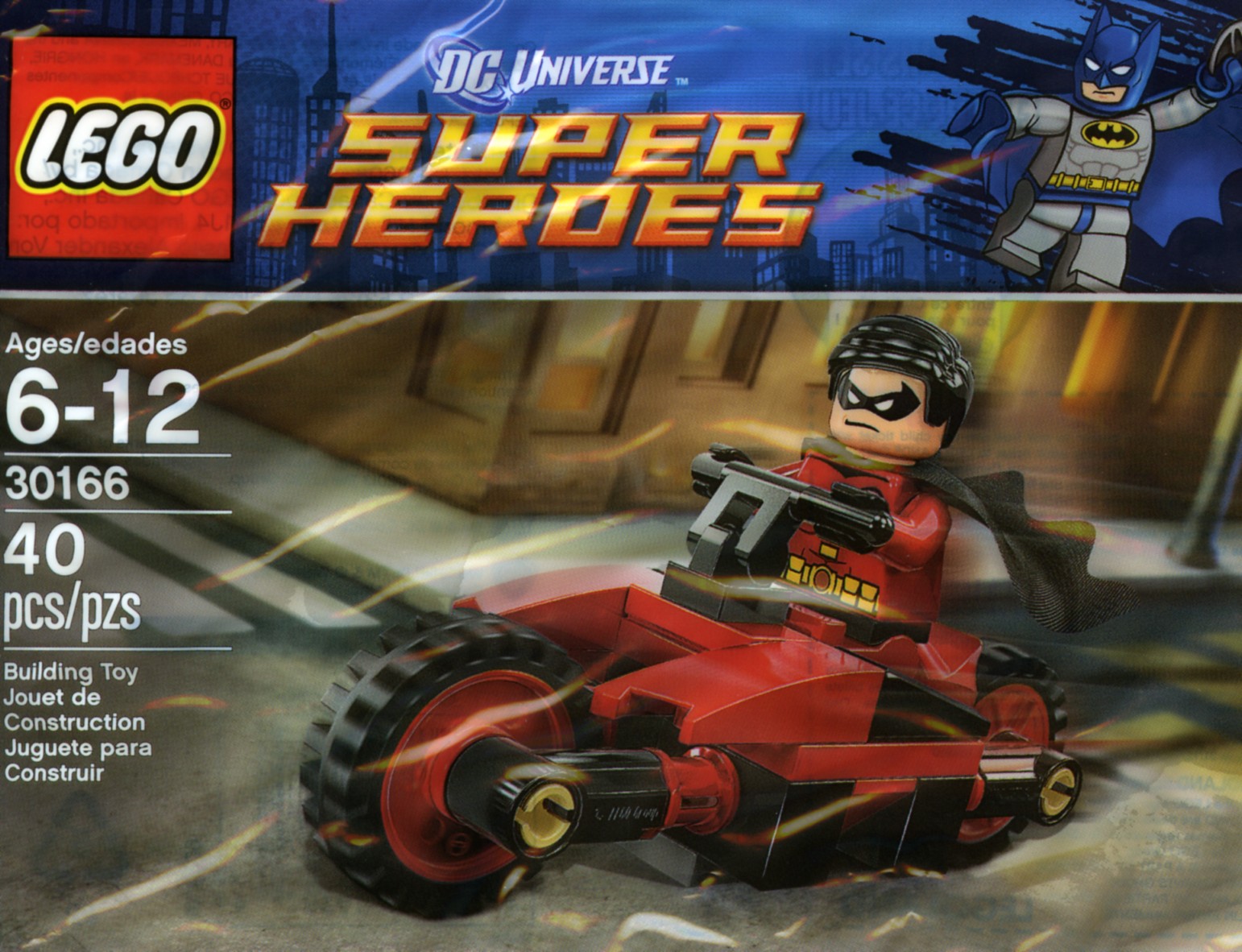 LEGO Robin™ y la Moto Redbird (30166)