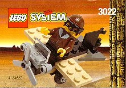 LEGO Plane of Hurrykain (3022)