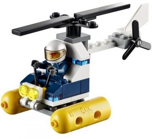LEGO Helicóptero de la Policía del Pantano (30311)