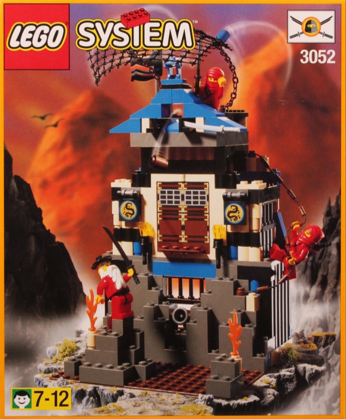LEGO Ninja Fire Fortress (3052)