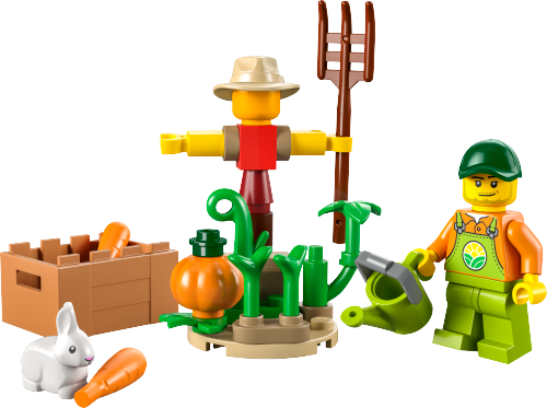 LEGO Farm Garden & Scarecrow (30590)