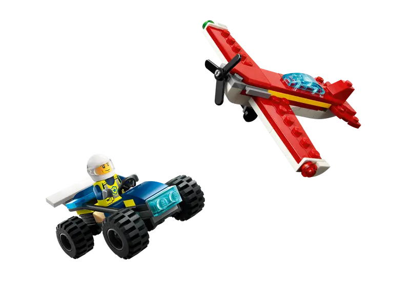 LEGO City Police Off-Road Buggy Car and 3in1 Red Plane (30664-2)