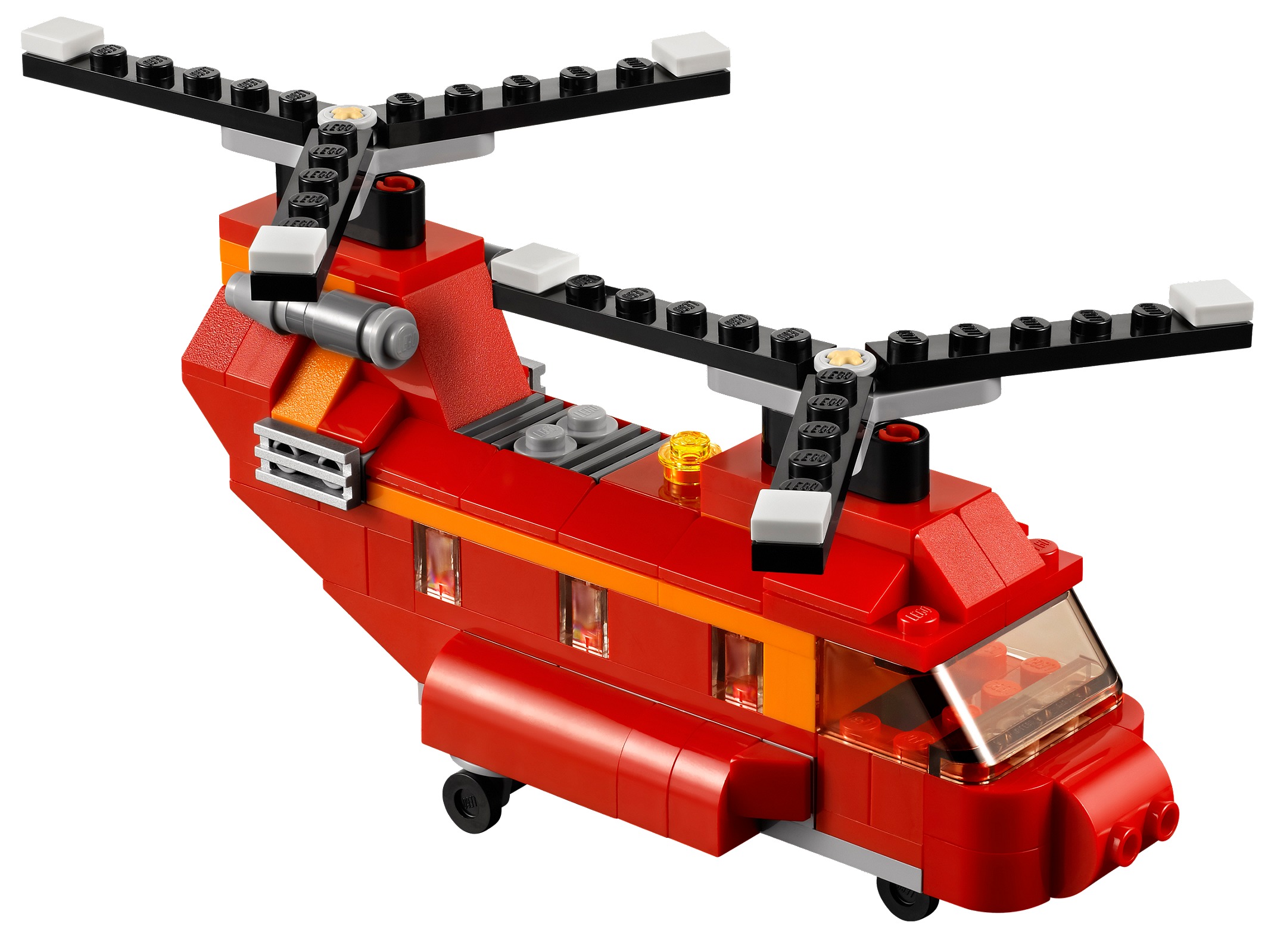 LEGO Helicóptero de Transporte Rojo (31003)