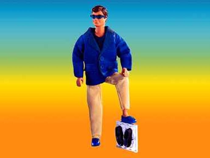 LEGO Christian in Blue Blazer (3103)