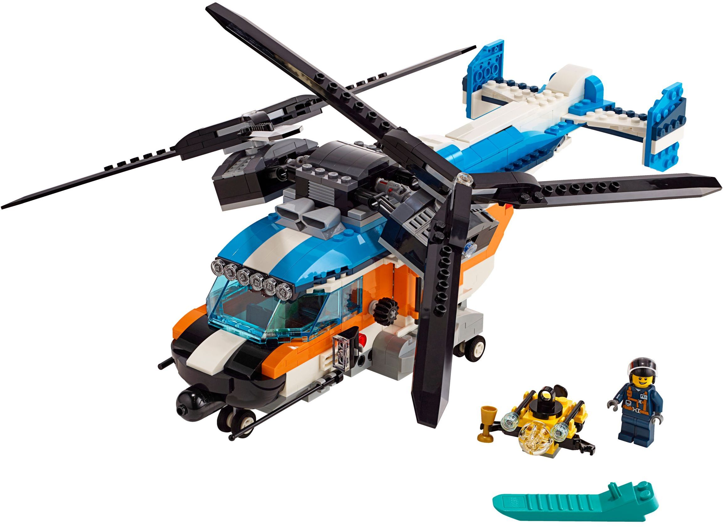 LEGO Helicóptero de Doble Hélice (31096)