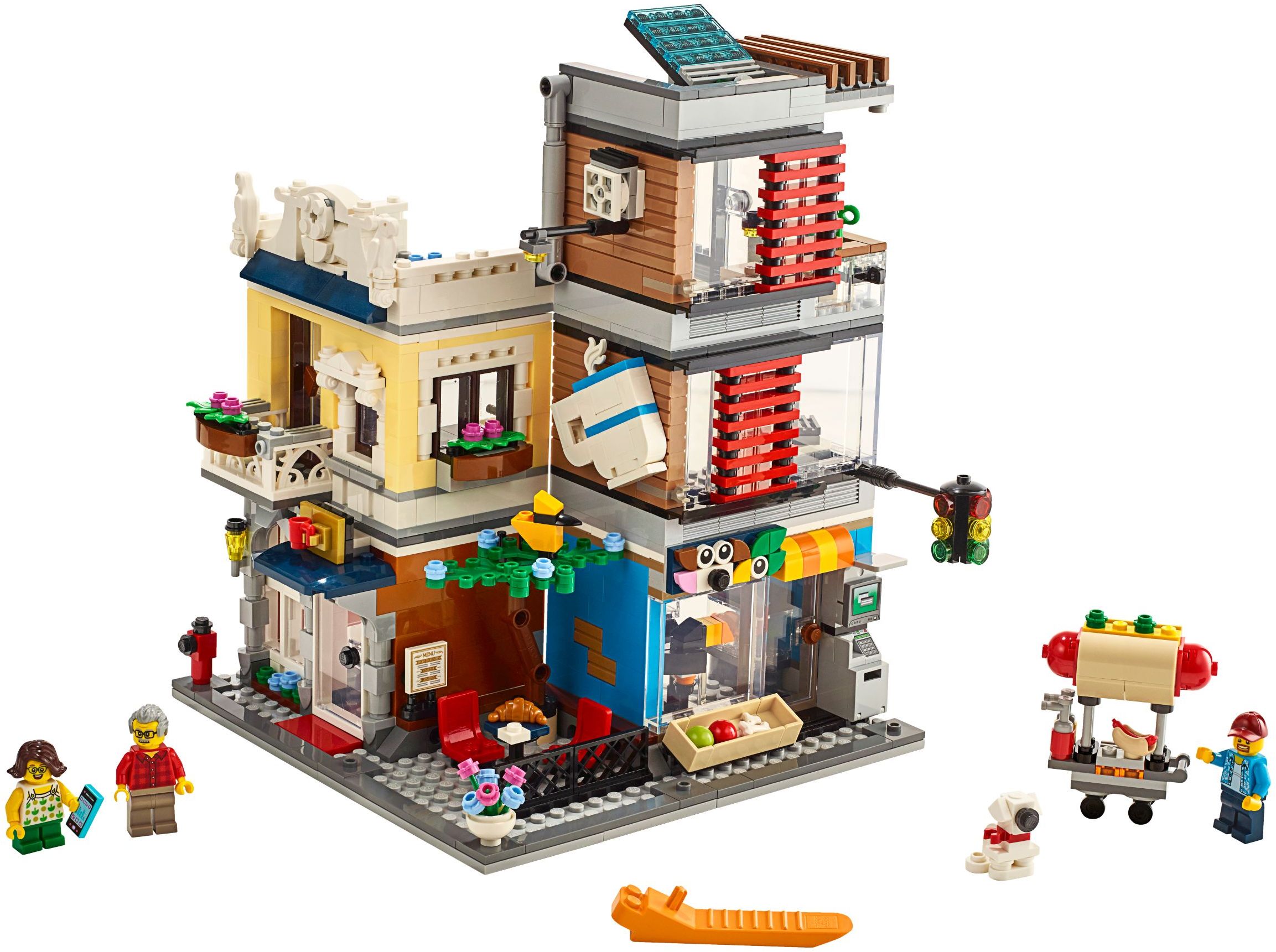 LEGO Tienda de Mascotas y Cafetería (31097)