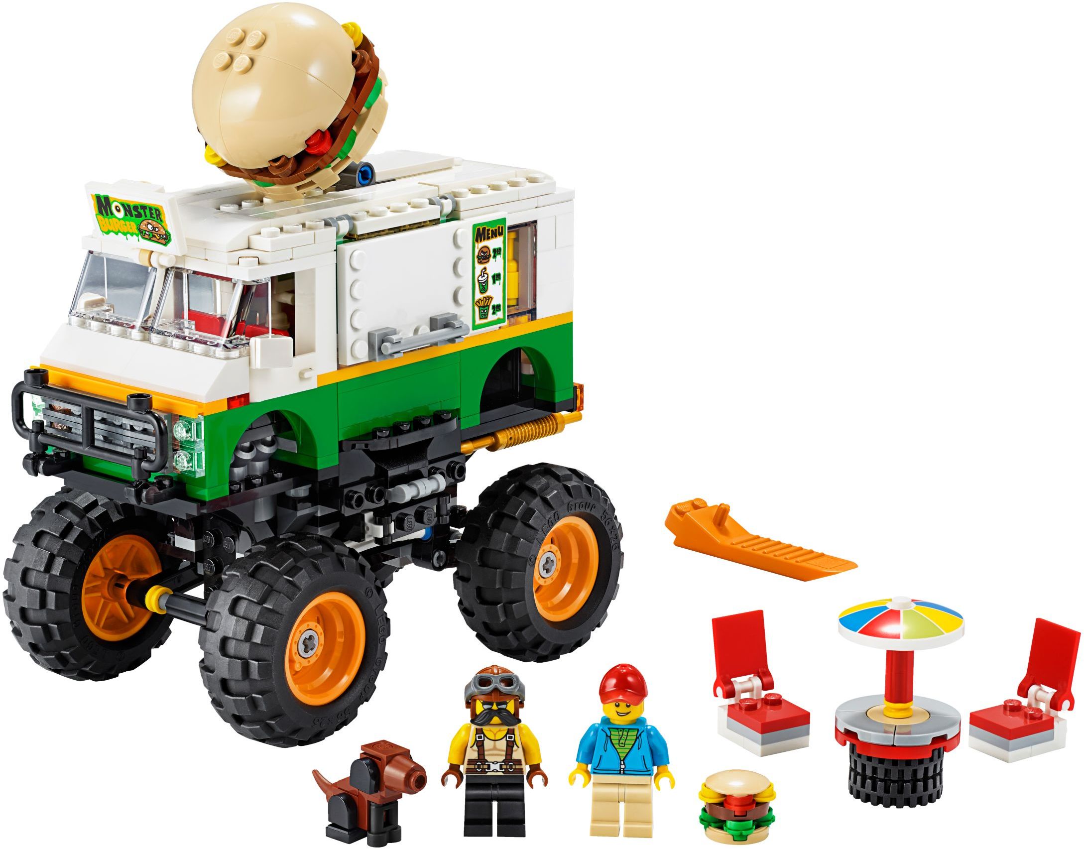 LEGO Monster Truck Hamburguesería (31104)