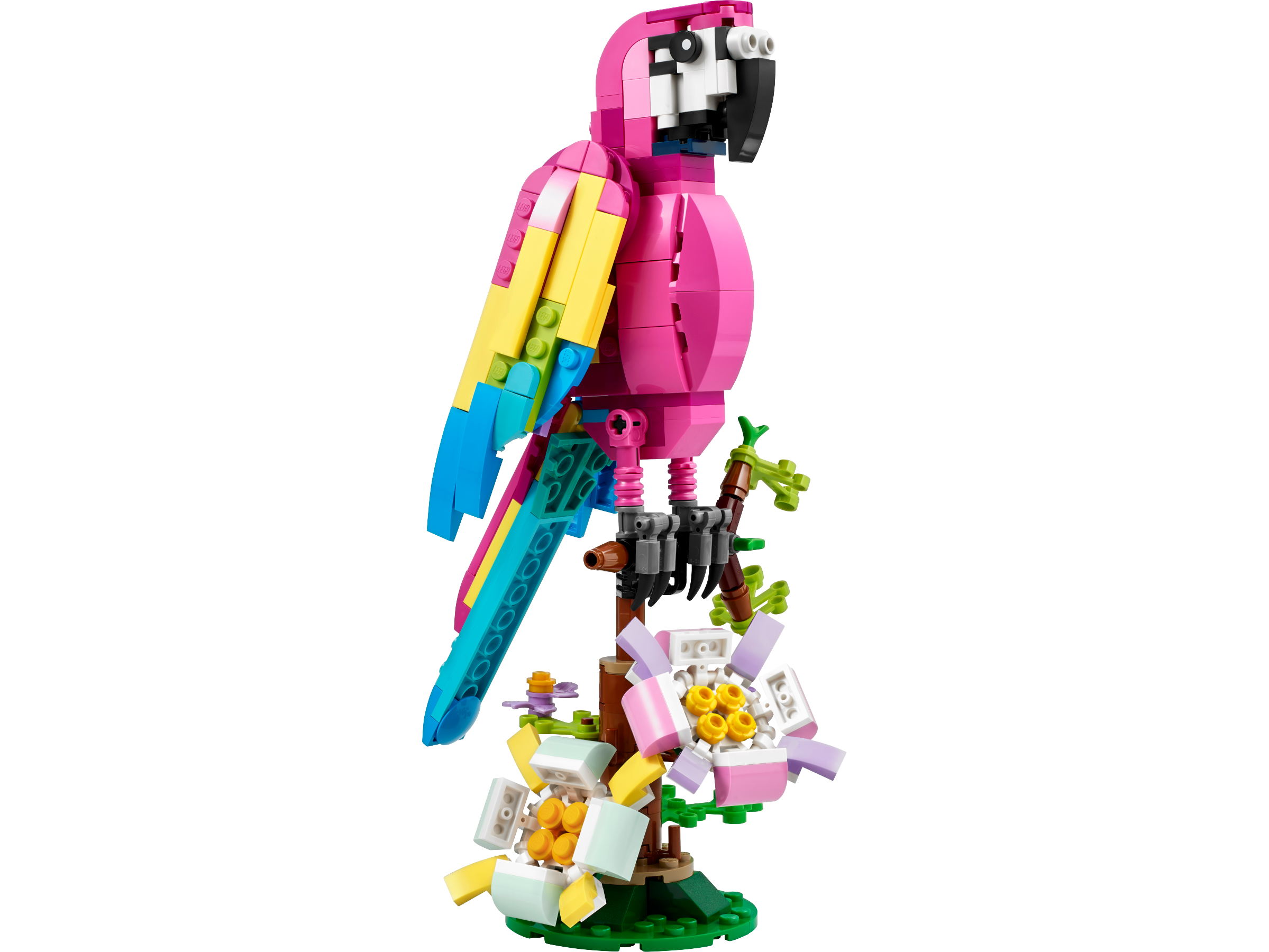 LEGO Loro Rosa Exótico (31144)
