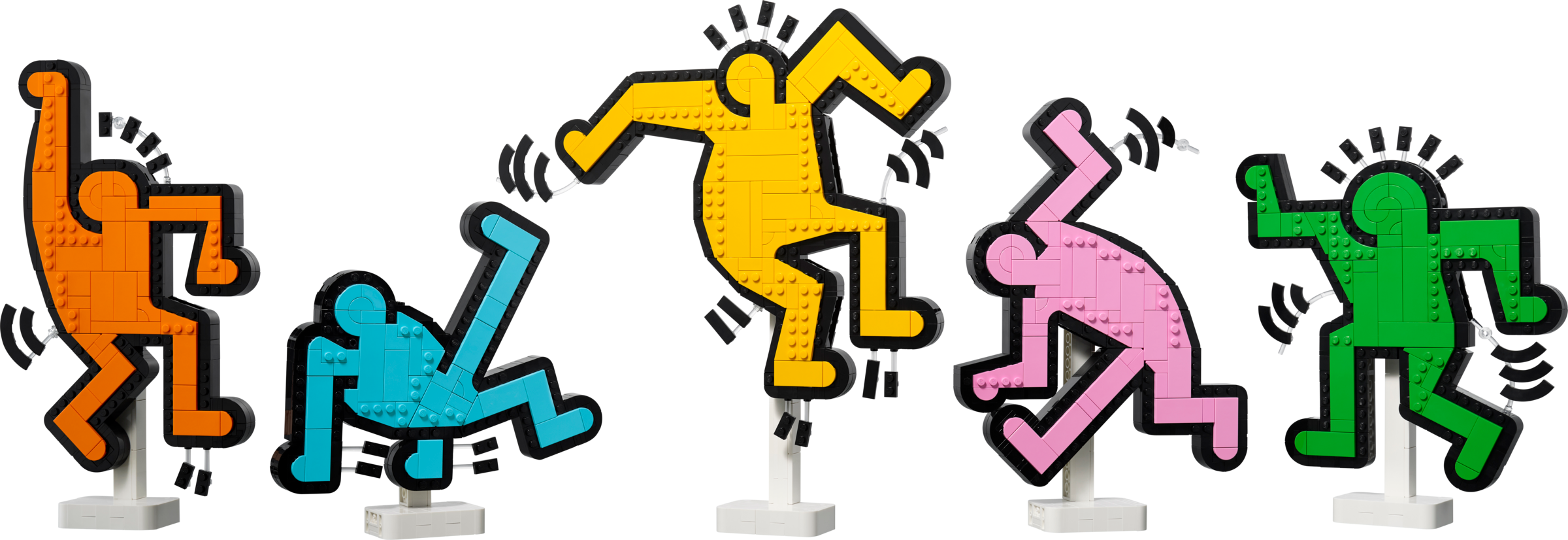 LEGO Keith Haring: Figuras Danzantes (31216)