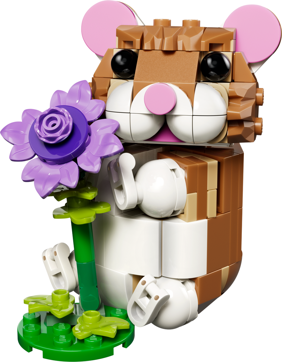 LEGO Lindo Hámster con Flor (31376)
