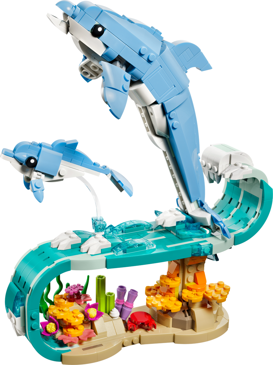 LEGO Animales Marinos: Hermosos Delfines (31385)
