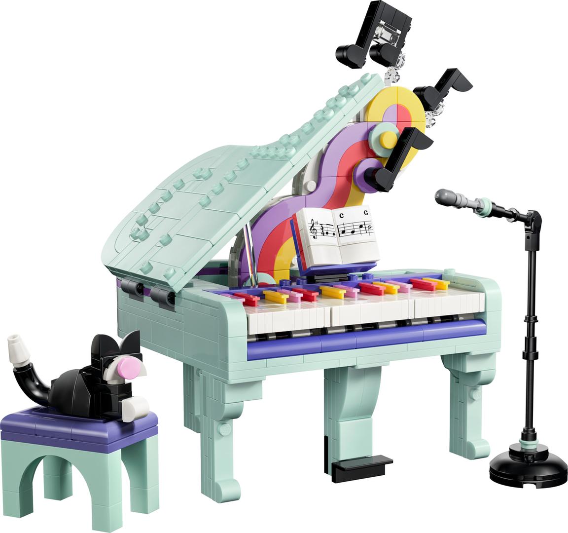 LEGO Piano Musical Decorativo con Gato (31392)