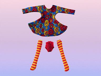 LEGO Dancing Circle Dress for Girls (3140)