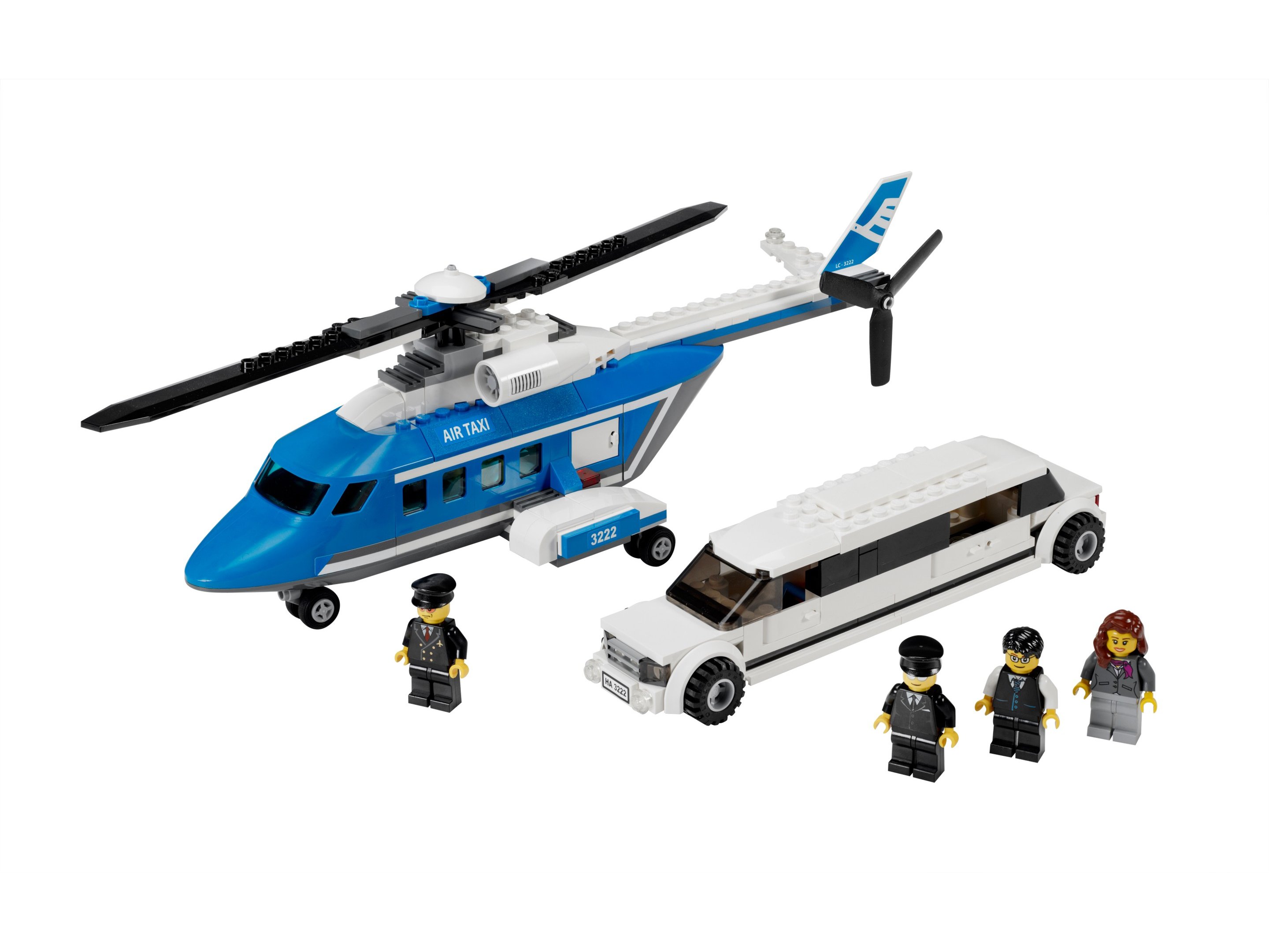 LEGO Helicopter and Limousine (3222)