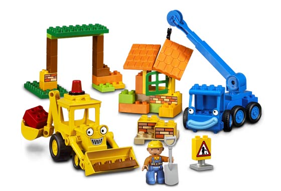 LEGO Scoop and Lofty at the Building Yard (3297)