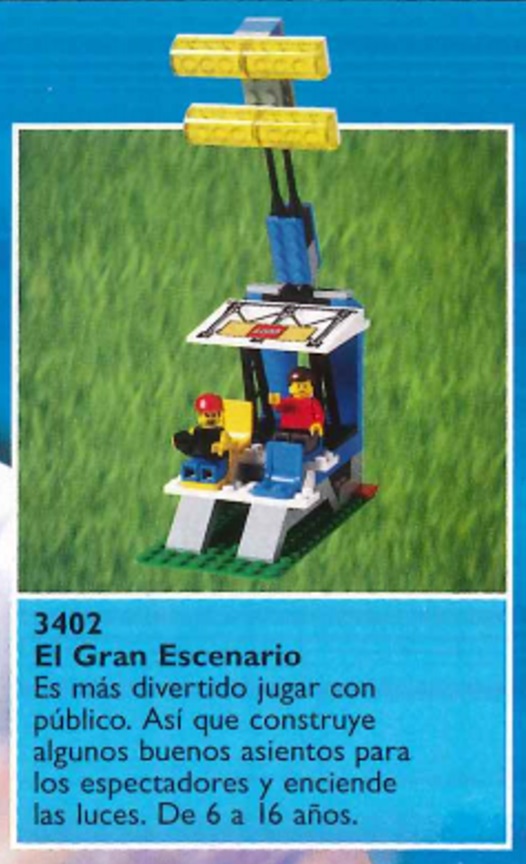 LEGO Grandstand with Lights (3402)