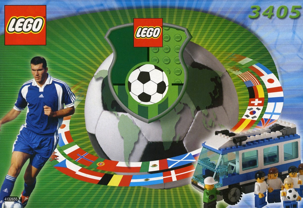 LEGO Team Bus (Blue) (3405)