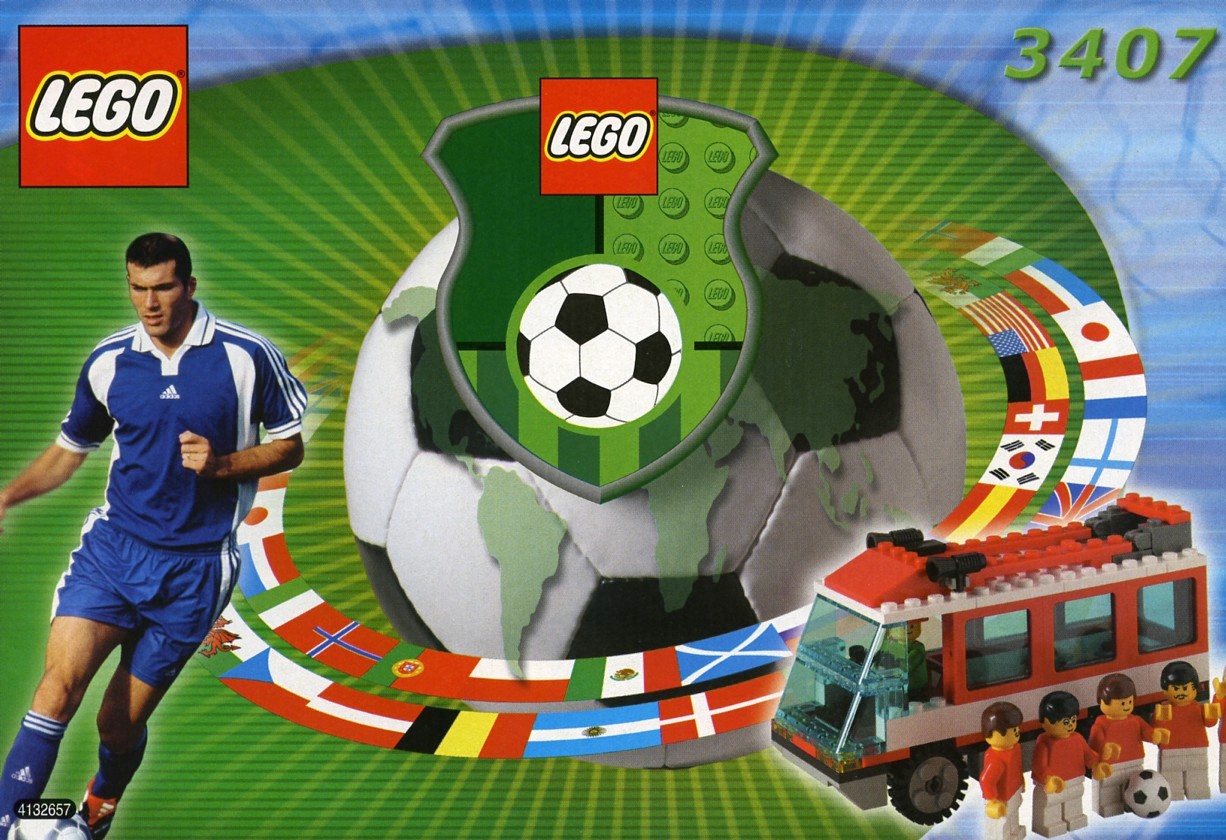 LEGO Team Bus (Red) (3407)