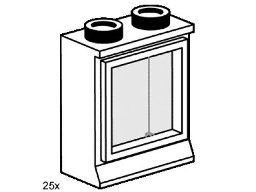 LEGO 2 x 2 Window White (3446)